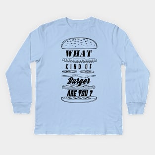 To beef or not to beef Kids Long Sleeve T-Shirt